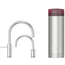 Quooker PRO3 Nordic Round Twintaps Chroom - kokend water kraan