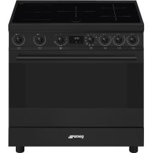 Smeg C9IMN2 inductie fornuis - mat zwart - 90 cm