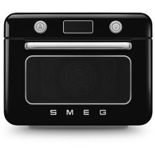 Smeg COF01BLEU vrijstaande combi-stoomoven - zwart