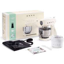 Smeg SMF33CREU keukenmachine cadeau pakket - creme