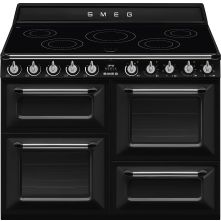 Smeg TR4110IBL2 inductie fornuis - 110 cm breed - zwart