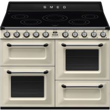 Smeg TR4110IP2 inductie fornuis - crème - 110 cm. breed