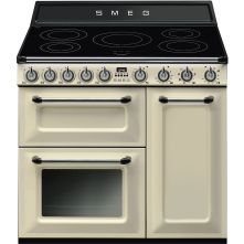 Smeg TR93IP2 inductie fornuis - crème