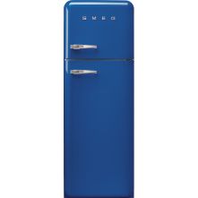 Smeg FAB30RBE5 rechtsdraaiende retro koelkast - blauw