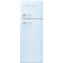 Smeg FAB30RPB5 rechtsdraaiende retro koelkast - pastel blauw