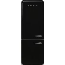 Smeg FAB38LBL5 koelkast zwart - linksdraaiend