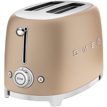 Smeg TSF01CHMEU broodrooster mat champagne