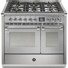 Steel AQ10SF-6W Ascot gas fornuis - 100 cm - combi-stoomoven