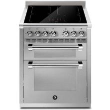 Steel AQ7SF-4I Ascot inductie fornuis met combi-stoomoven - 70 cm breed