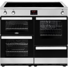 Belling COOKCENTRE 100 EI  inductie fornuis - rvs/zwart - 100 cm