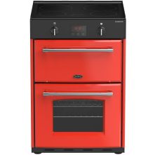 Belling Cookcentre 60 Ei Rood - inductie fornuis - 60 cm