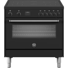 Bertazzoni MPL95I1ENNC inductie fornuis - all black