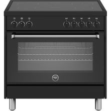 Bertazzoni MPL95I1ENNE inductie fornuis - zwart