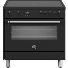 Bertazzoni MPL95I1ENNT inductie fornuis - zwart