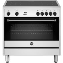 Bertazzoni MPL95I1EXV inductie fornuis - rvs