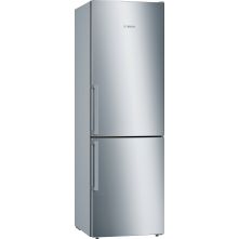 Bosch KGE36EICP rvs koelkast - 186 cm. hoog