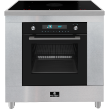 Elementi di Cucina IK9024-IX inductie fornuis met afzuiging - rvs