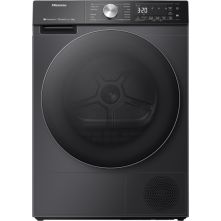 Hisense DH5S102BB warmtepomp droger - zwart