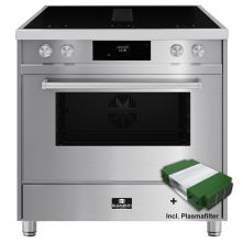 Elementi di Cucina IM9034-IX-S inductie fornuis met afzuiging - rvs