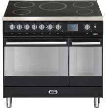 Lofra MXDI192.50 inductie fornuis met 2 ovens - zwart