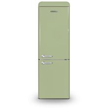 Schneider SCB300VVA retro jaren 50 koelkast - groen