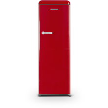 Schneider SCCL329VR retro jaren 50 koelkast - rood