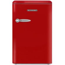 Schneider SCTT115VR retro jaren 50 koelkast - rood