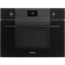 Smeg SF4101MCNO inbouw oven met magnetron - zwart