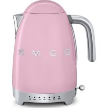 Smeg KLF04PKEU waterkoker roze heeft een inhoud van 1,7 liter