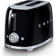 Smeg TSF01BLEU broodrooster zwart