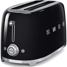 Smeg TSF02BLEU broodrooster zwart