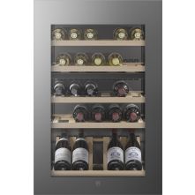 V-zug Winecooler 90 SL Platinum inbouw wijnkoelkast - nis 88 - Platinum glas linksdraaiend