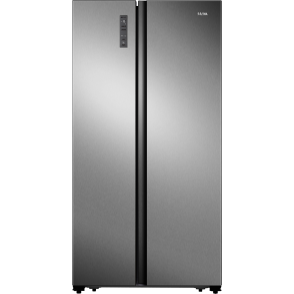 Etna AKV678RVS rvs-look side-by-side koelkast