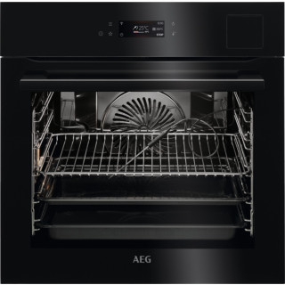 AEG combi-stoomoven inbouw zwart BSE798380B