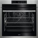 AEG BPE742280M inbouw oven met pyrolyse - roestvrijstaal