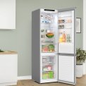 Bosch KGN392LAF vrijstaande koelkast - rvs-look