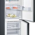 Siemens KG36N7XEB vrijstaande koelkast - blacksteel