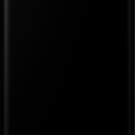 Etna KVV228ZWA zwarte design koelkast met vriesvak - 52 cm. breed