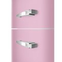 Smeg FAB32LPK5 retro jaren 50 koelkast roze - linksdraaiend