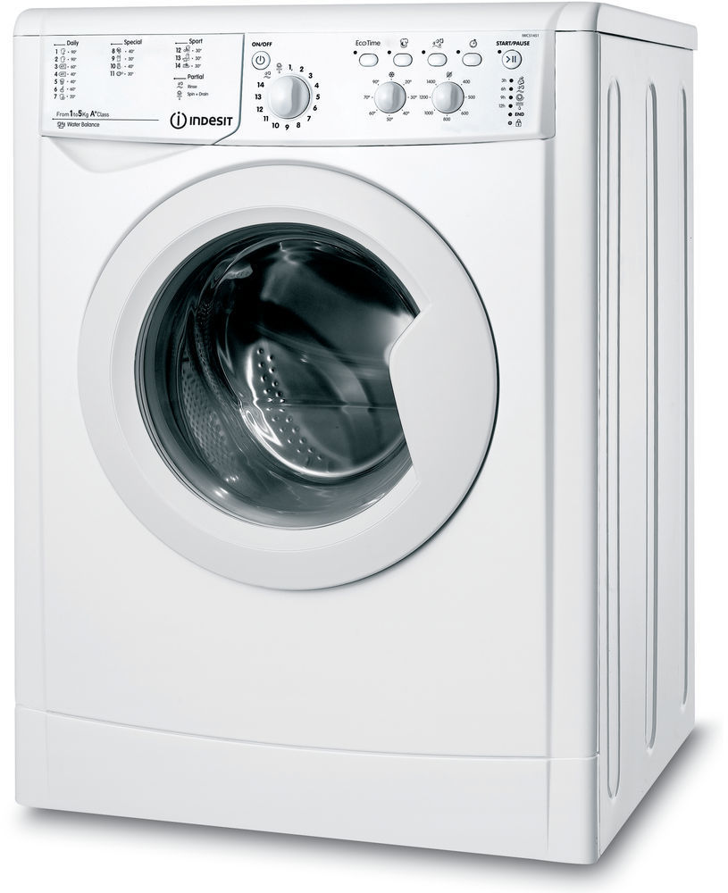 Indesit IWC51451EU wasmachine, 5 kg. 1400 toeren