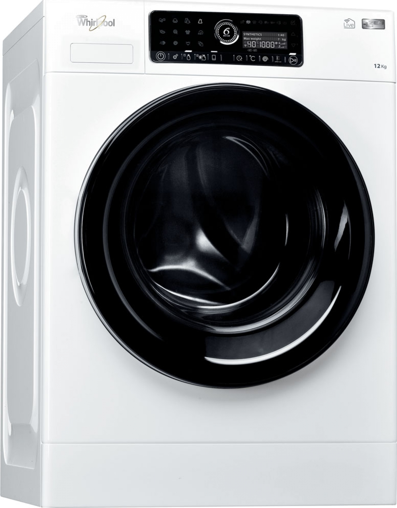 Wapenstilstand Treble Gaan FSCR12434 Whirlpool wasmachine, 12 kg. en 1400 toeren