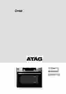 Gebruiksaanwijzing ATAG oven met magnetron grafiet BCM4692C