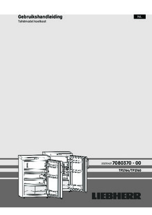 Gebruiksaanwijzing LIEBHERR koelkast Rci 1620 20