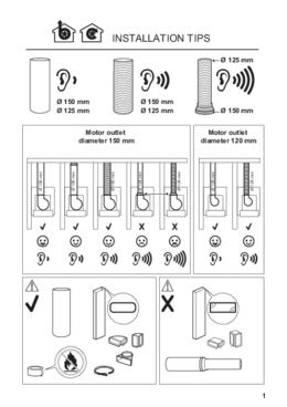 Instructie AEG afzuigkap wand mat zwart DBE3651R