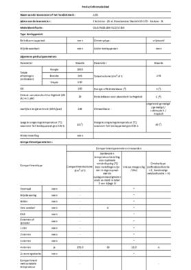 Instructie AEG vrieskast OAG7M281EW