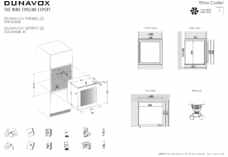 Instructie DUNAVOX wijnkoelkast inbouw DVS 25.65DC