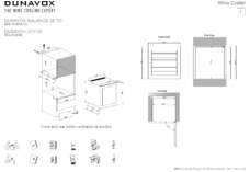 Instructie DUNAVOX wijnkoelkast inbouw DXJ 26.69DB