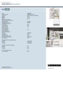 Instructie LIEBHERR koelkast blacksteel CBNbs4878 21