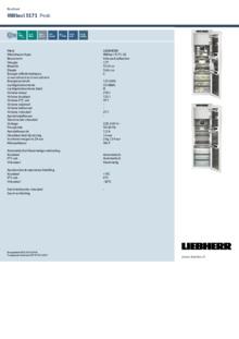 Instructie LIEBHERR koelkast inbouw IRBbsci 5171 22