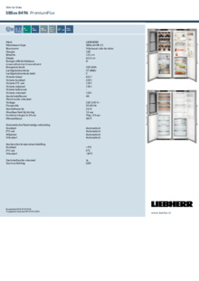 Instructie LIEBHERR koelkast wit KB4330 21